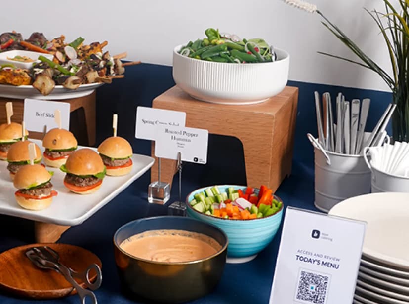Full Service Buffet Setup