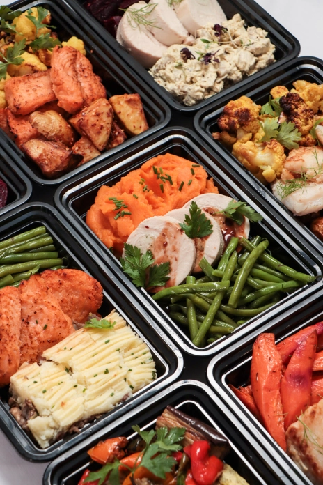 Boxed meals for staff catering